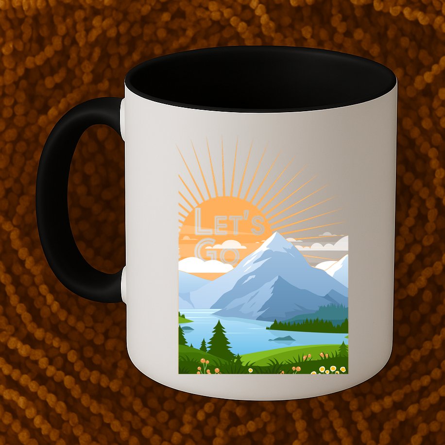 Let's Go Nature Fan Mug