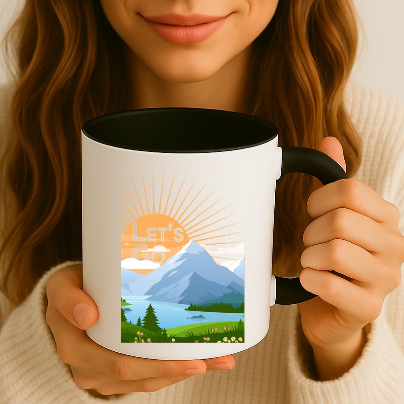 Let's Go Nature Fan Mug