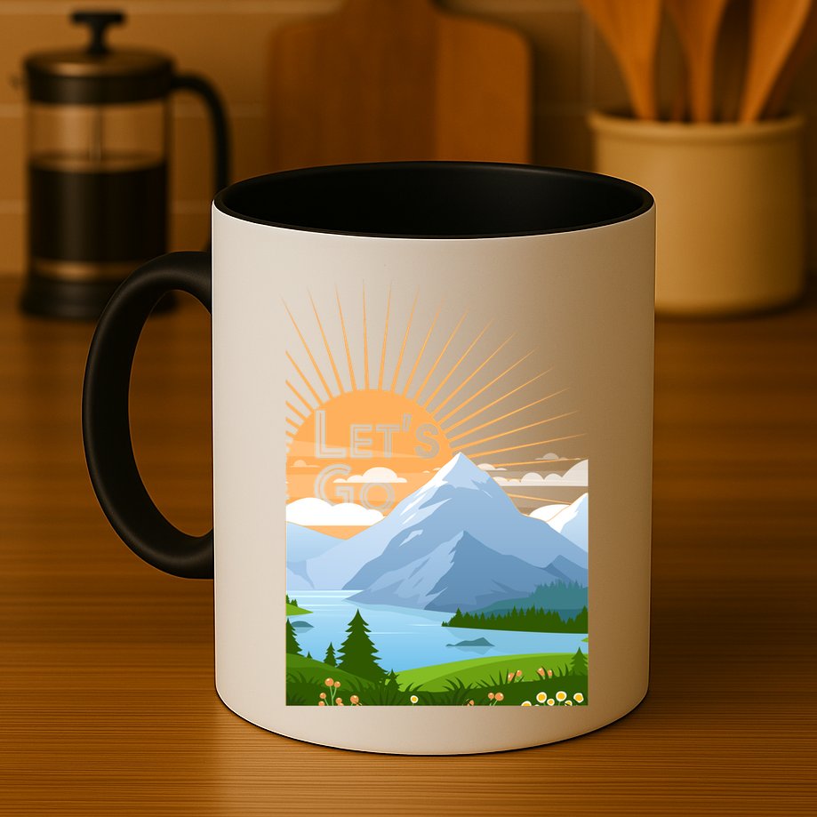 Let's Go Nature Fan Mug