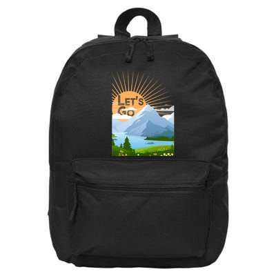Let's Go Nature Fan 16 in Basic Backpack