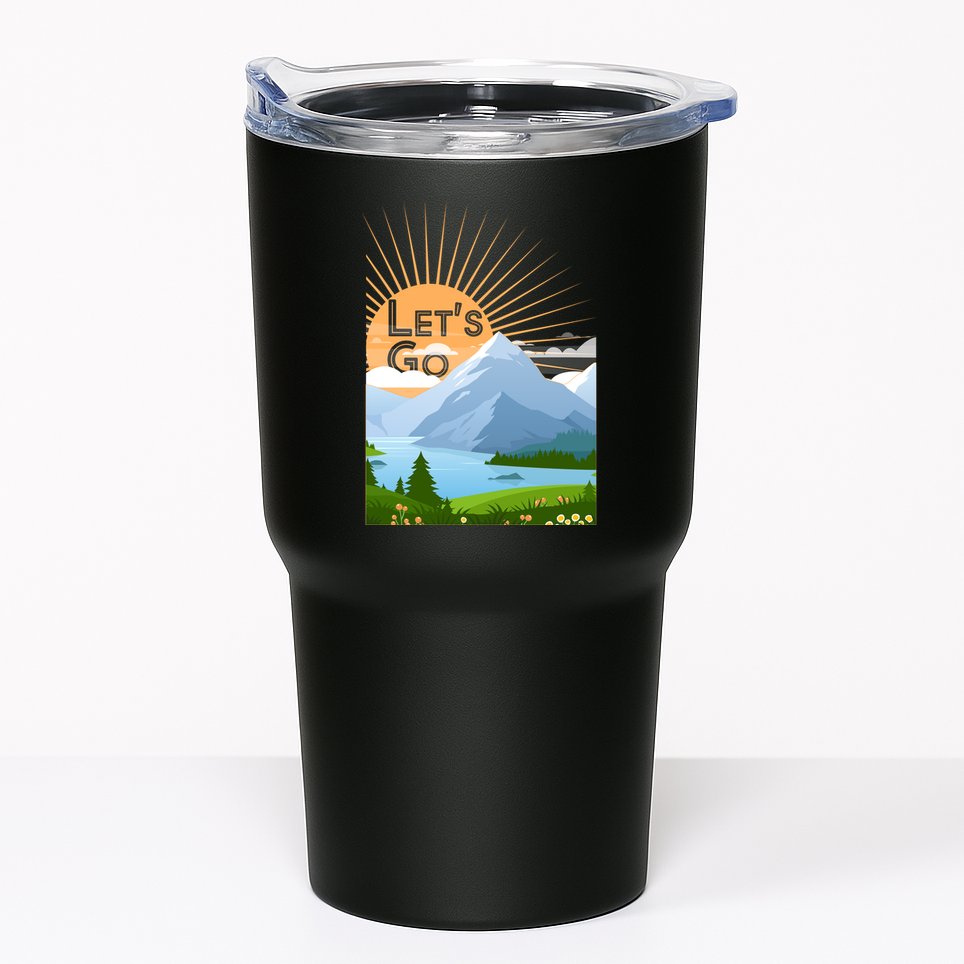 Let's Go Nature Fan Tumbler