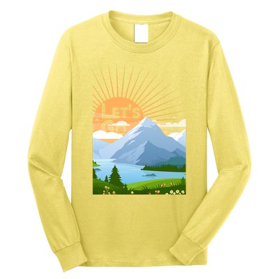 Let's Go Nature Fan Long Sleeve Shirt