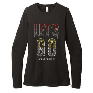 Let's Go New Adventure Womens CVC Long Sleeve Shirt