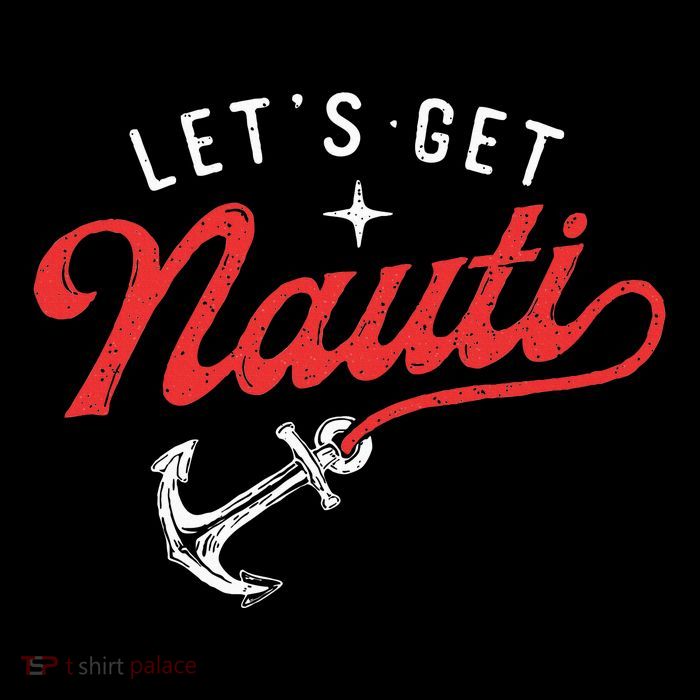 LetS Get Nauti Boating Boat Lover Anchor Captain Short Acrylic Beanie
