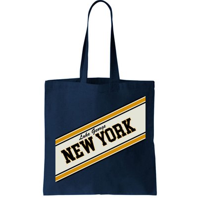 Lake George New York Varsity Logo Bag