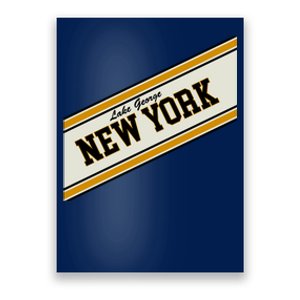 Lake George New York Varsity Logo Poster