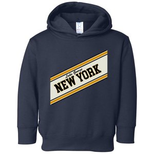 Lake George New York Varsity Logo Toddler Hoodie