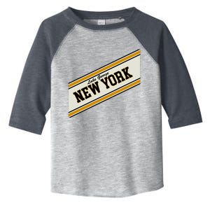 Lake George New York Varsity Logo Toddler Fine Jersey T-Shirt