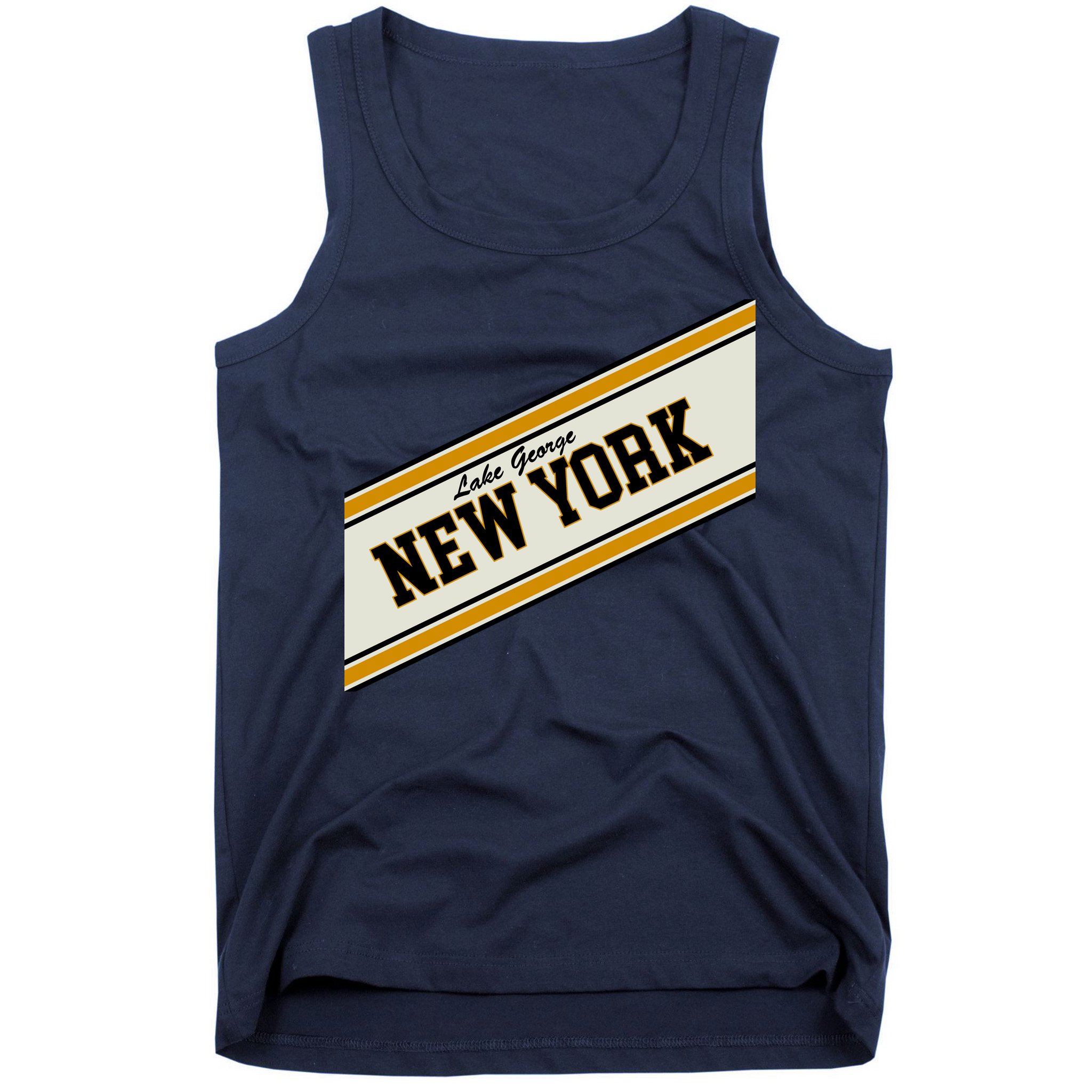 Lake George New York Varsity Logo Tank Top