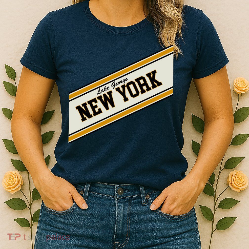 Lake George New York Varsity Logo Womens T-Shirt