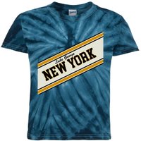 Lake George New York Varsity Logo Kids Tie-Dye T-Shirt