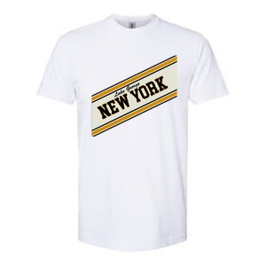 Lake George New York Varsity Logo Softstyle CVC T-Shirt