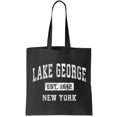 Lake George New York Ny Vintage Established Sports Bag
