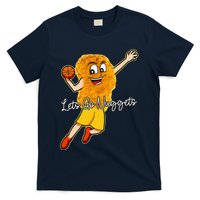 Lets Go Nuggets Chicken Nugget Basketball Player T-Shirt