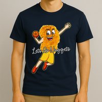 Lets Go Nuggets Chicken Nugget Basketball Player T-Shirt