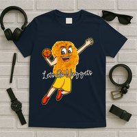 Lets Go Nuggets Chicken Nugget Basketball Player T-Shirt
