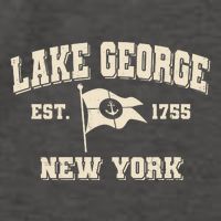 Lake George New York Est. 1755 Vector Backpack