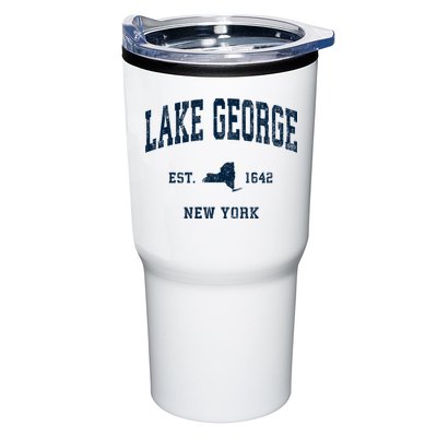 Lake George New York Ny Vintage Athletic Sports Tumbler