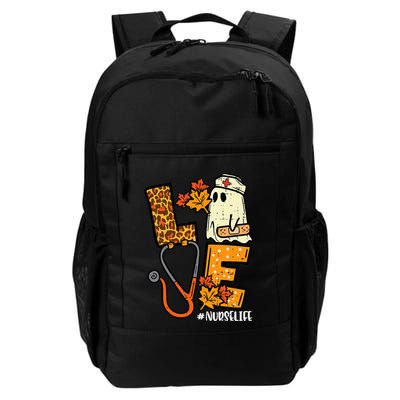 Leopard Ghost Nurse Halloween Costume Fall Backpack