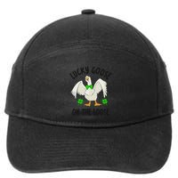 Lucky Goose On Duck The Loose St Patricks Day Lucky Shamrock 7-Panel Snapback Hat
