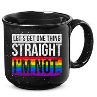 Lets Get One Thing Straight Im Not Lgbt Funny Gift 15oz Campfire Ceramic Mug