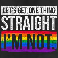 Lets Get One Thing Straight Im Not Lgbt Funny Gift 15oz Campfire Ceramic Mug