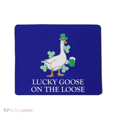 Lucky Goose On The Loose Mousepad