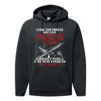 Legal Gun Owners Have Over 200m Guns Performance Fleece Hoodie