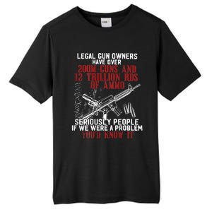 Legal Gun Owners Have Over 200m Guns Tall Fusion ChromaSoft Performance T-Shirt