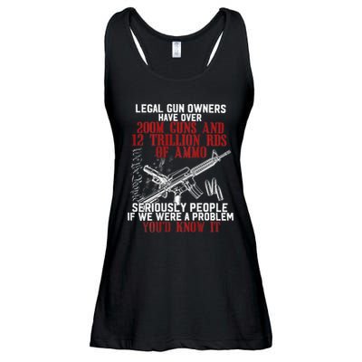Legal Gun Owners Have Over 200m Guns Ladies Essential Flowy Tank