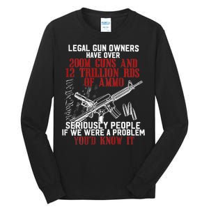 Legal Gun Owners Have Over 200m Guns Tall Long Sleeve T-Shirt