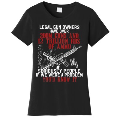 Legal Gun Owners Have Over 200m Guns Women's T-Shirt