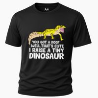 Leopard Gecko Owner I Raise A Tiny Leopard Gecko Performance Shirt