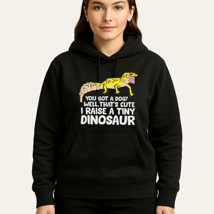 Leopard Gecko Owner I Raise A Tiny Leopard Gecko Hoodie