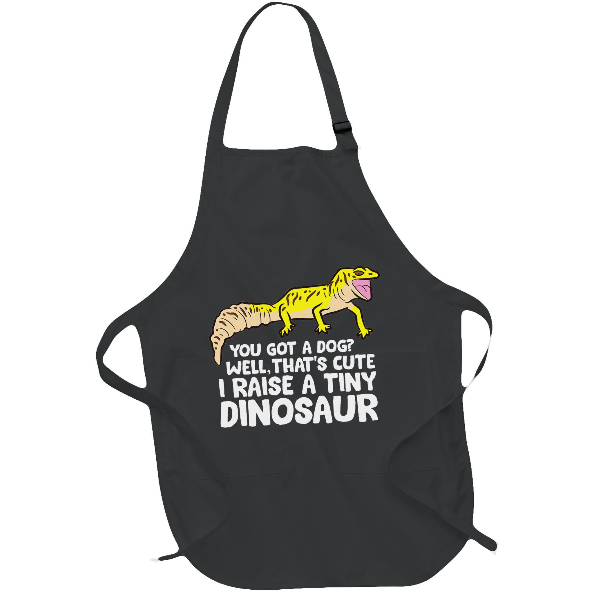 Leopard Gecko Owner I Raise A Tiny Leopard Gecko Apron