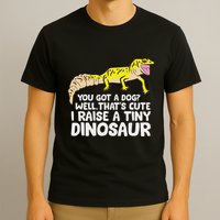 Leopard Gecko Owner I Raise A Tiny Leopard Gecko T-Shirt