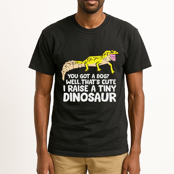 Leopard Gecko Owner I Raise A Tiny Leopard Gecko Tall T-Shirt