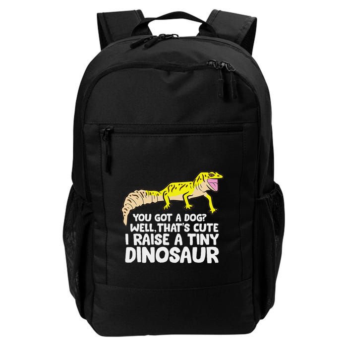Leopard Gecko Owner I Raise A Tiny Leopard Gecko Backpack