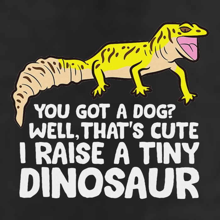 Leopard Gecko Owner I Raise A Tiny Leopard Gecko Crop Fleece Hoodie