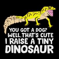 Leopard Gecko Owner I Raise A Tiny Leopard Gecko Magnet