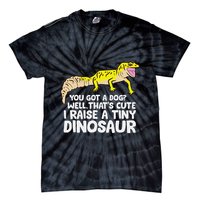 Leopard Gecko Owner I Raise A Tiny Leopard Gecko Tie-Dye T-Shirt