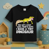 Leopard Gecko Owner I Raise A Tiny Leopard Gecko Toddler T-Shirt