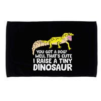 Leopard Gecko Owner I Raise A Tiny Leopard Gecko Microfiber Hand Towel