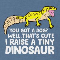 Leopard Gecko Owner I Raise A Tiny Leopard Gecko Garment-Dyed Sweatshirt