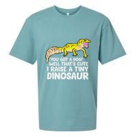 Leopard Gecko Owner I Raise A Tiny Leopard Gecko Sueded Cloud Jersey T-Shirt