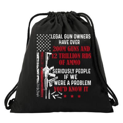 Legal Gun Owners Have Over 200m Guns And 12 Trillion Rds Drawstring Bag