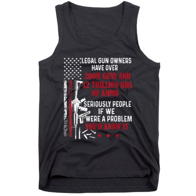 Legal Gun Owners Have Over 200m Guns And 12 Trillion Rds Tank Top