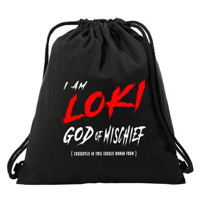L.O.K.I God Of Mischief L.O.K.I Variant Merchandise Drawstring Bag