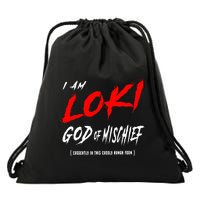 L.O.K.I God Of Mischief L.O.K.I Variant Merchandise Drawstring Bag