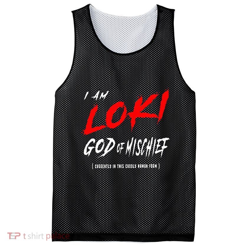 L.O.K.I God Of Mischief L.O.K.I Variant Merchandise Mesh Reversible Basketball Jersey Tank